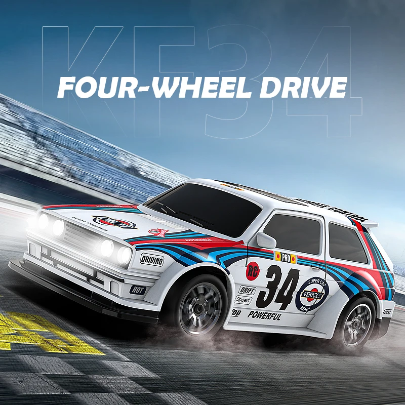 1/64 Scale Drift RC Car 2.4G RC Toys Racing Model with LED light 4WD Remote Control Vehicle Toy For Adults Kids Ideal Gifts
1/64 Scale Drift RC Car 2.4G RC Toys Racing Model with LED light 4WD Remote Control Vehicle Toy For Adults Kids Ideal Gifts