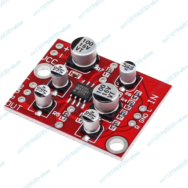 Mini AD828 Amplifier Preamplifier Signal Audio Volume Amplifier Board Audio Front Board Module Single Power Supply DC12V
Mini AD828 Amplifier Preamplifier Signal Audio Volume Amplifier Board Audio Front Board Module Single Power Supply DC12V