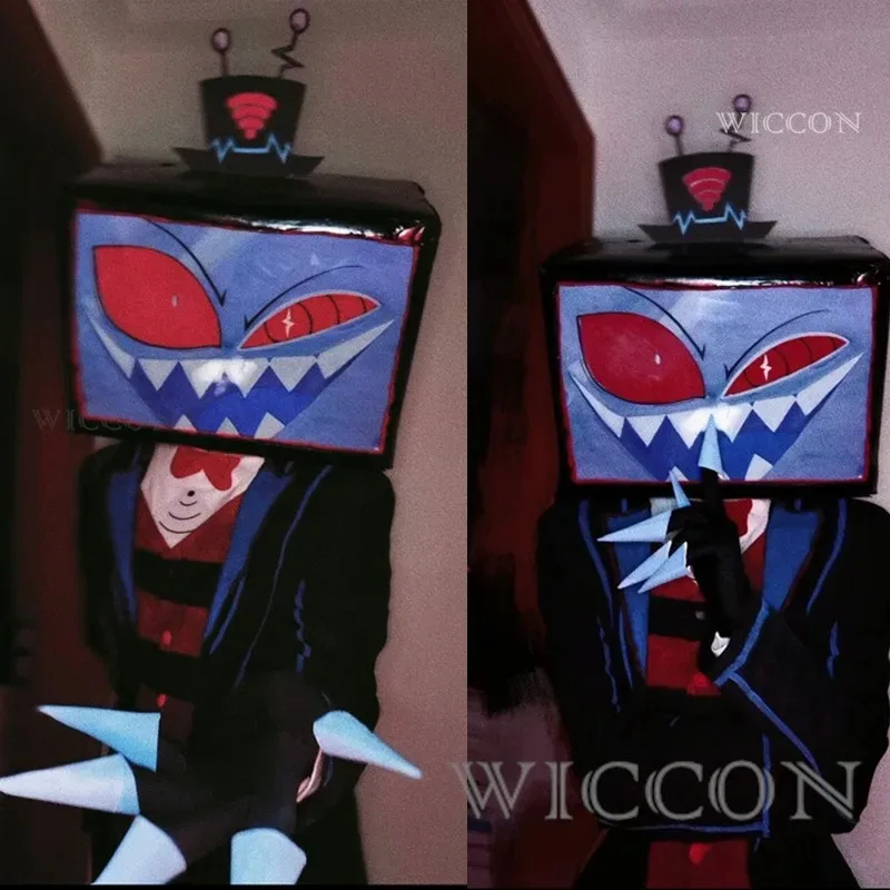 Hazbin Cosplay Hotel Vox Cosplay Costume Uniform Suit Outfit Halloween Carnival Christmas Costumes Blue Red Suit Anime Cosplay
Hazbin Cosplay Hotel Vox Cosplay Costume Uniform Suit Outfit Halloween Carnival Christmas Costumes Blue Red Suit Anime Cosplay