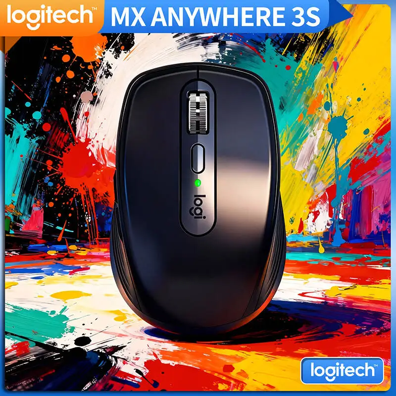 Logitech MX Anywhere 3S Wireless Bluetooth Mouse 8000 DPI Silent Buttons Compact Rechargeable for Laptop Office Gaming Trip
Logitech MX Anywhere 3S Wireless Bluetooth Mouse 8000 DPI Silent Buttons Compact Rechargeable for Laptop Office Gaming Trip