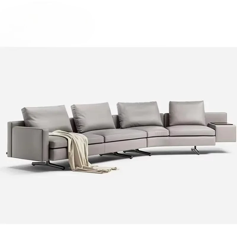 Unique Features Living Room Furniture Sofa Couch Set Leather With Solid Wood Frame Modern Design L-shape Sofa
Unique Features Living Room Furniture Sofa Couch Set Leather With Solid Wood Frame Modern Design L-shape Sofa