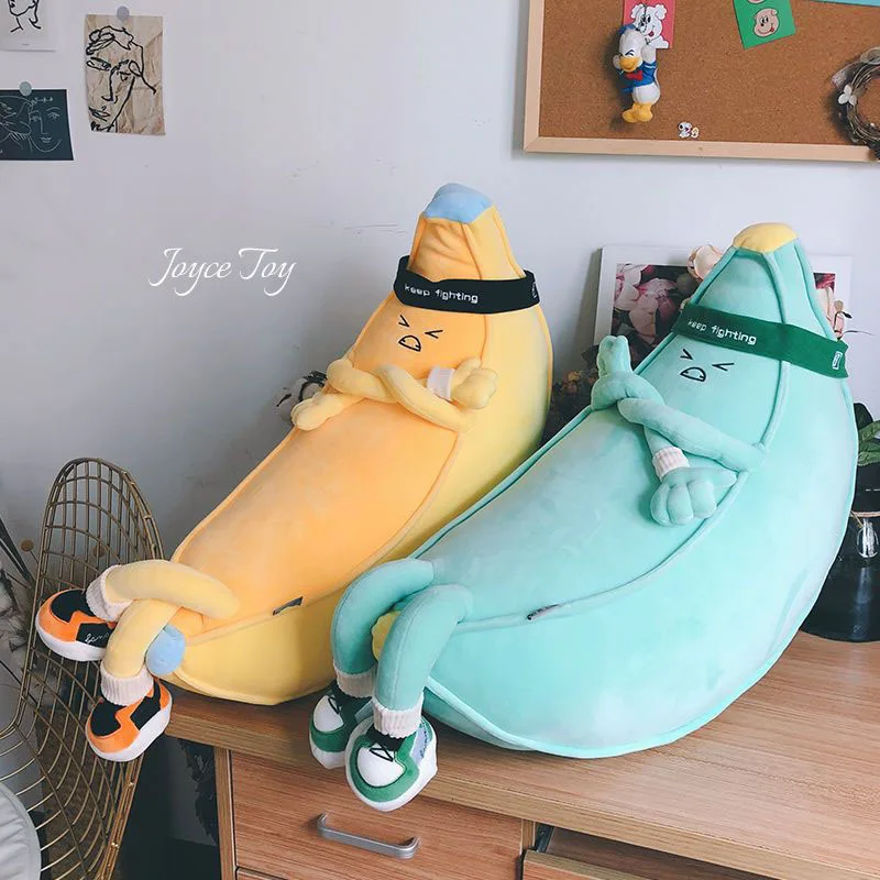 Giant Keep Fighting Banana Plush Pillow Cute Stuffed Banana Man Long Cushion with Shoes for Teens Adults Bedroom Sofa Decor Gift
Giant Keep Fighting Banana Plush Pillow Cute Stuffed Banana Man Long Cushion with Shoes for Teens Adults Bedroom Sofa Decor Gift