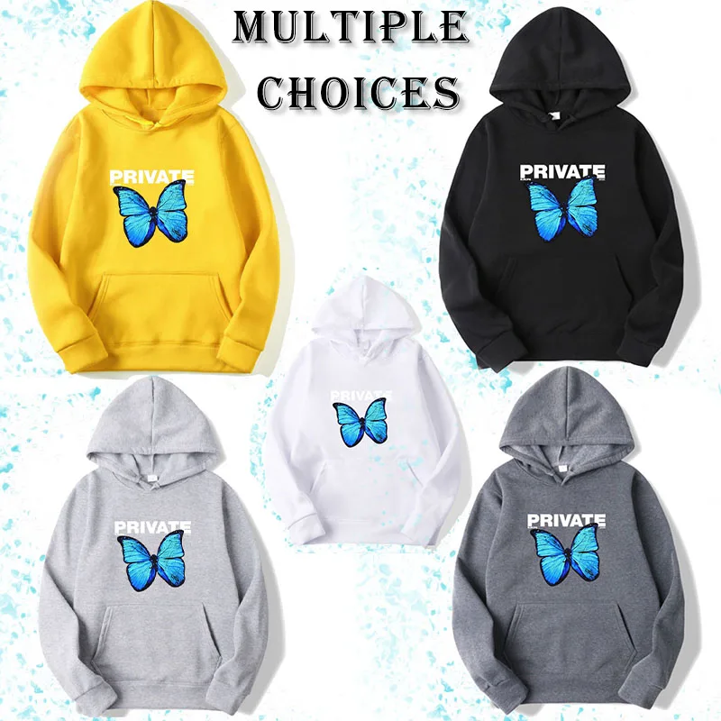 New couple hoodie casual Korean version women's casual fashion top butterfly print long sleeved warm sports fitness hoodie
New couple hoodie casual Korean version women's casual fashion top butterfly print long sleeved warm sports fitness hoodie