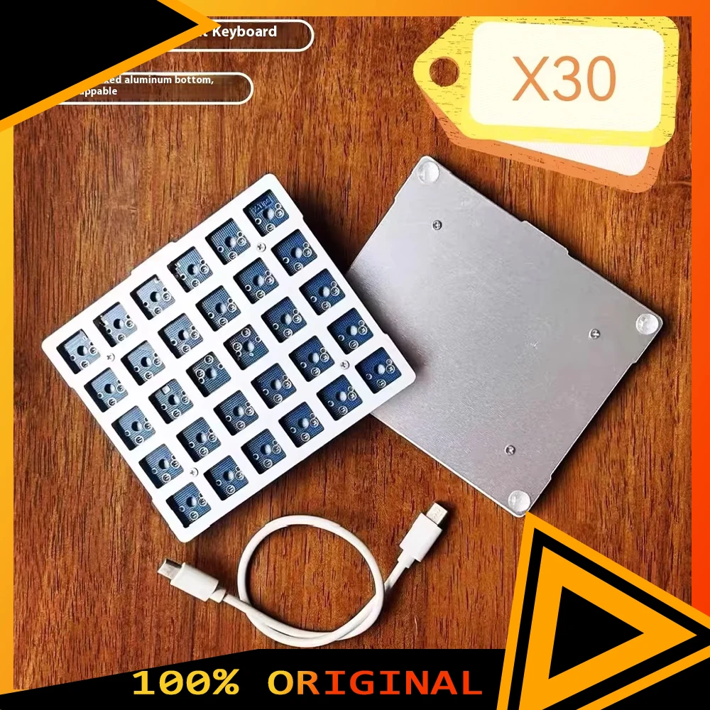 X30 Split Keyboard Wired Hot Swap Support QMK VIAL Stm32f40 Split Keyboard Kit PC Gamer Accessory
X30 Split Keyboard Wired Hot Swap Support QMK VIAL Stm32f40 Split Keyboard Kit PC Gamer Accessory