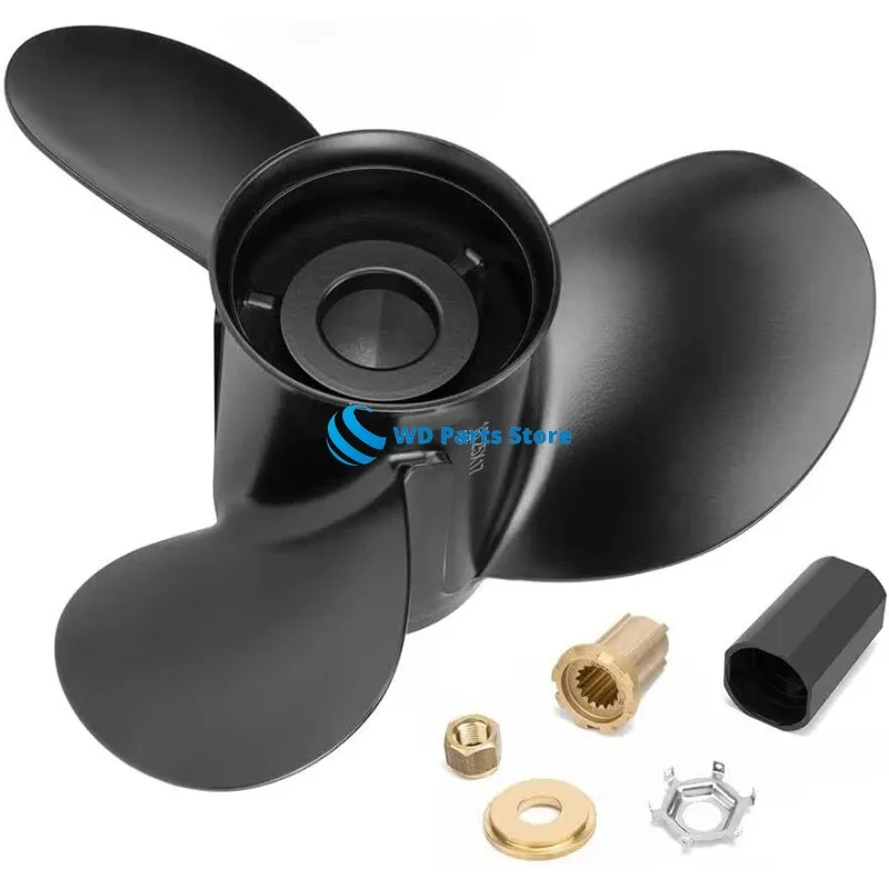 48-77344A45 Aluminum Marine Outboard Propeller 13 1/4 X17 for Mercury Motor 60 75 90 100 115 Hp 15 Spline
48-77344A45 Aluminum Marine Outboard Propeller 13 1/4 X17 for Mercury Motor 60 75 90 100 115 Hp 15 Spline
