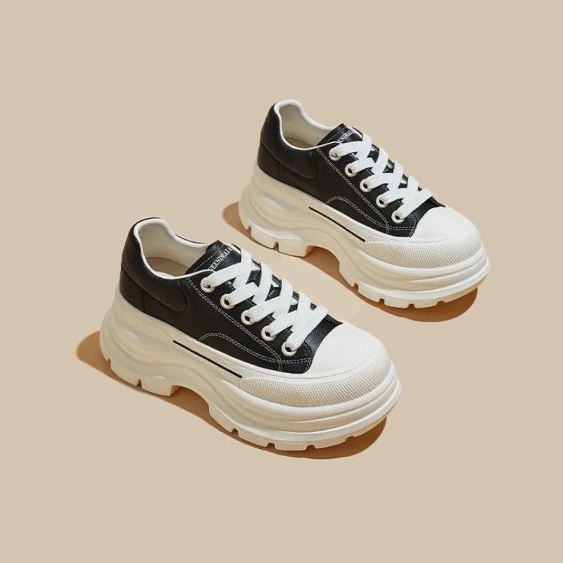 New Womens Shoes Luxury Genuine Leather Chunky Sneakers for Woman Exquisite Round Head Casual Shoes Designer Shoes Zapatos Mujer
New Womens Shoes Luxury Genuine Leather Chunky Sneakers for Woman Exquisite Round Head Casual Shoes Designer Shoes Zapatos Mujer