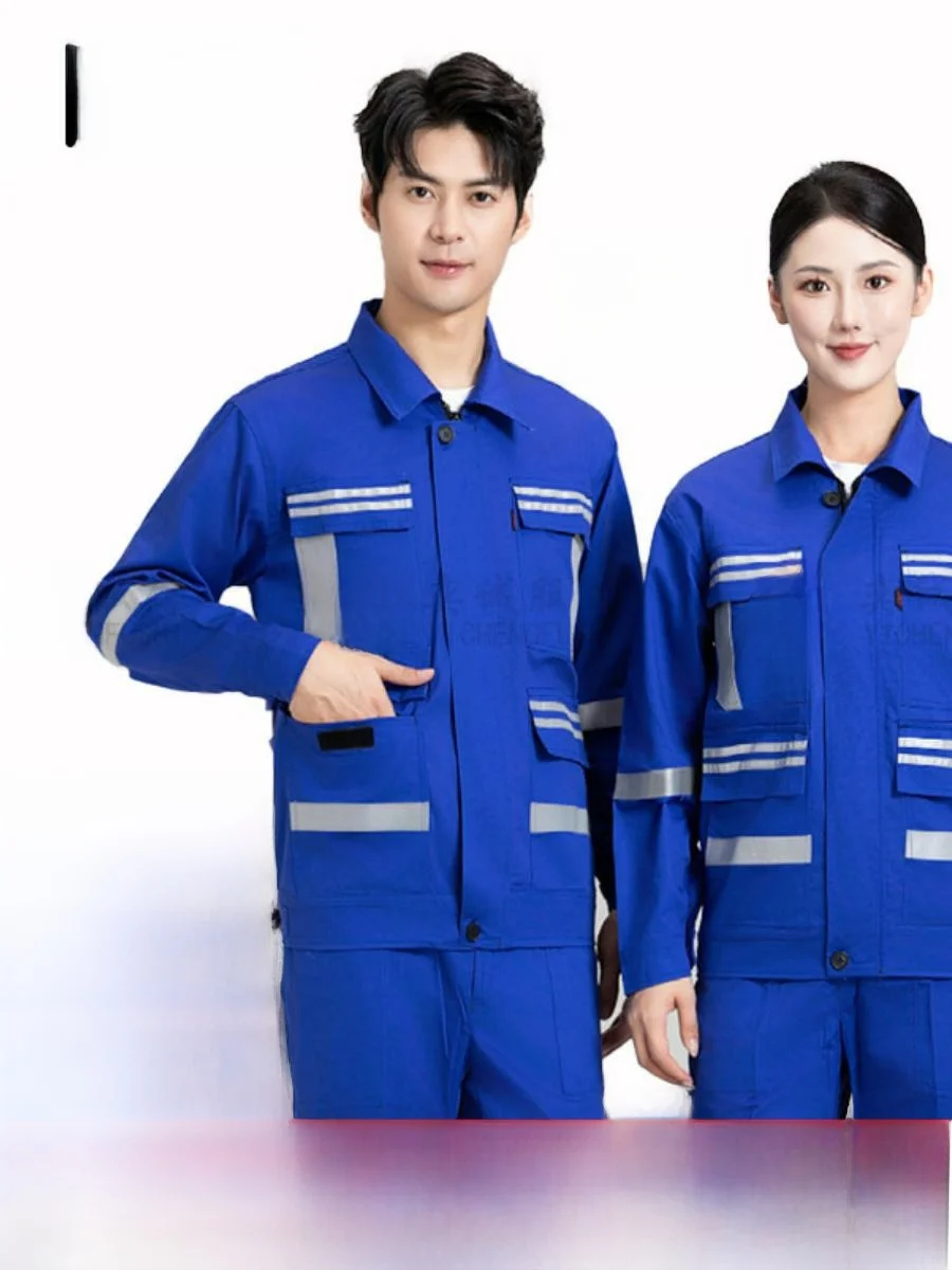 Men's Work orm Set Thiened Pure Cotton Anti-Static High Temperature Resistant Fireproof Welding Protective Clothing Suit
Men's Work orm Set Thiened Pure Cotton Anti-Static High Temperature Resistant Fireproof Welding Protective Clothing Suit