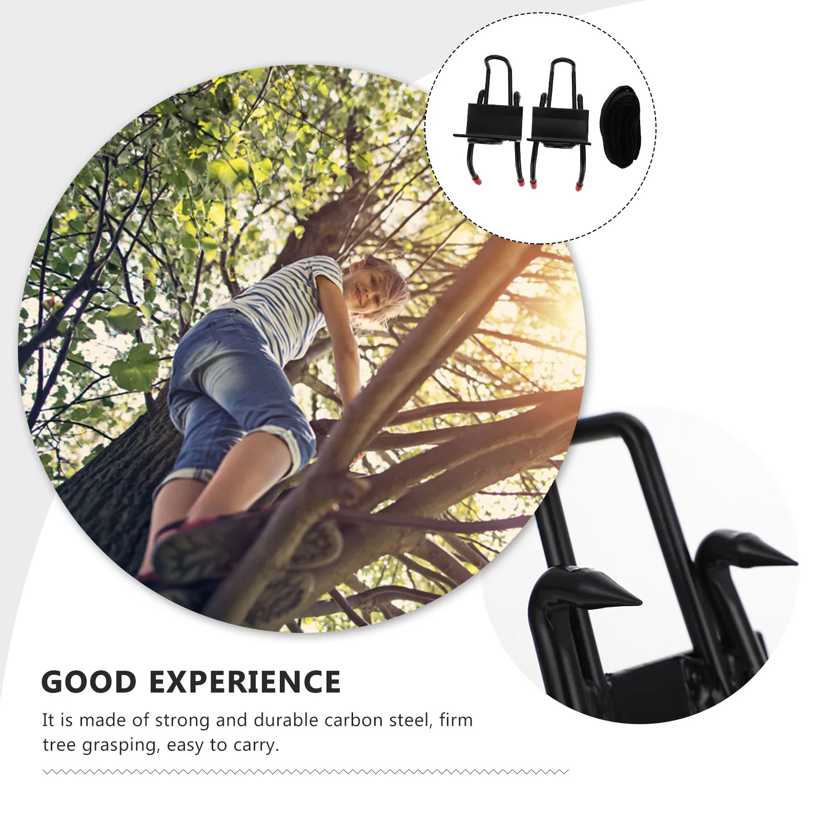 Adjustable Anti-Slip Foot Thorn Steel Tree Climbing Spikes Carbon Steel DurableThickened Protection Sharp Safe Climbing Spurs
Adjustable Anti-Slip Foot Thorn Steel Tree Climbing Spikes Carbon Steel DurableThickened Protection Sharp Safe Climbing Spurs