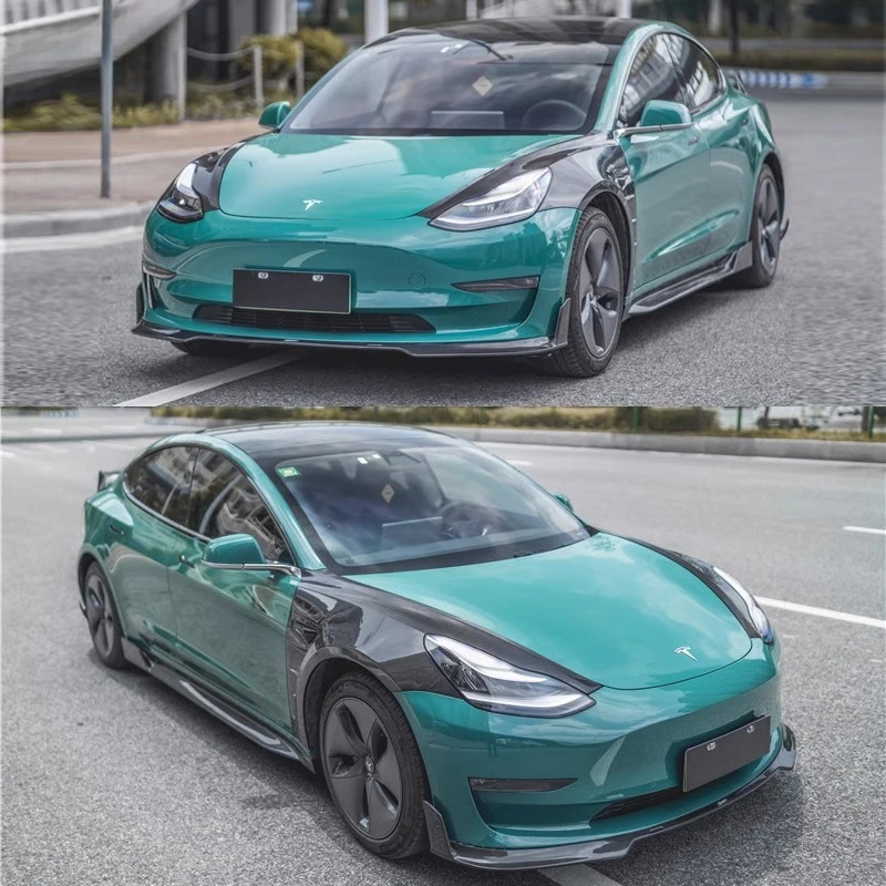 Suitable for Tesla model 3 wide body surround modified CMST carbon fiber flap tail eyebrow front and rear lip
Suitable for Tesla model 3 wide body surround modified CMST carbon fiber flap tail eyebrow front and rear lip