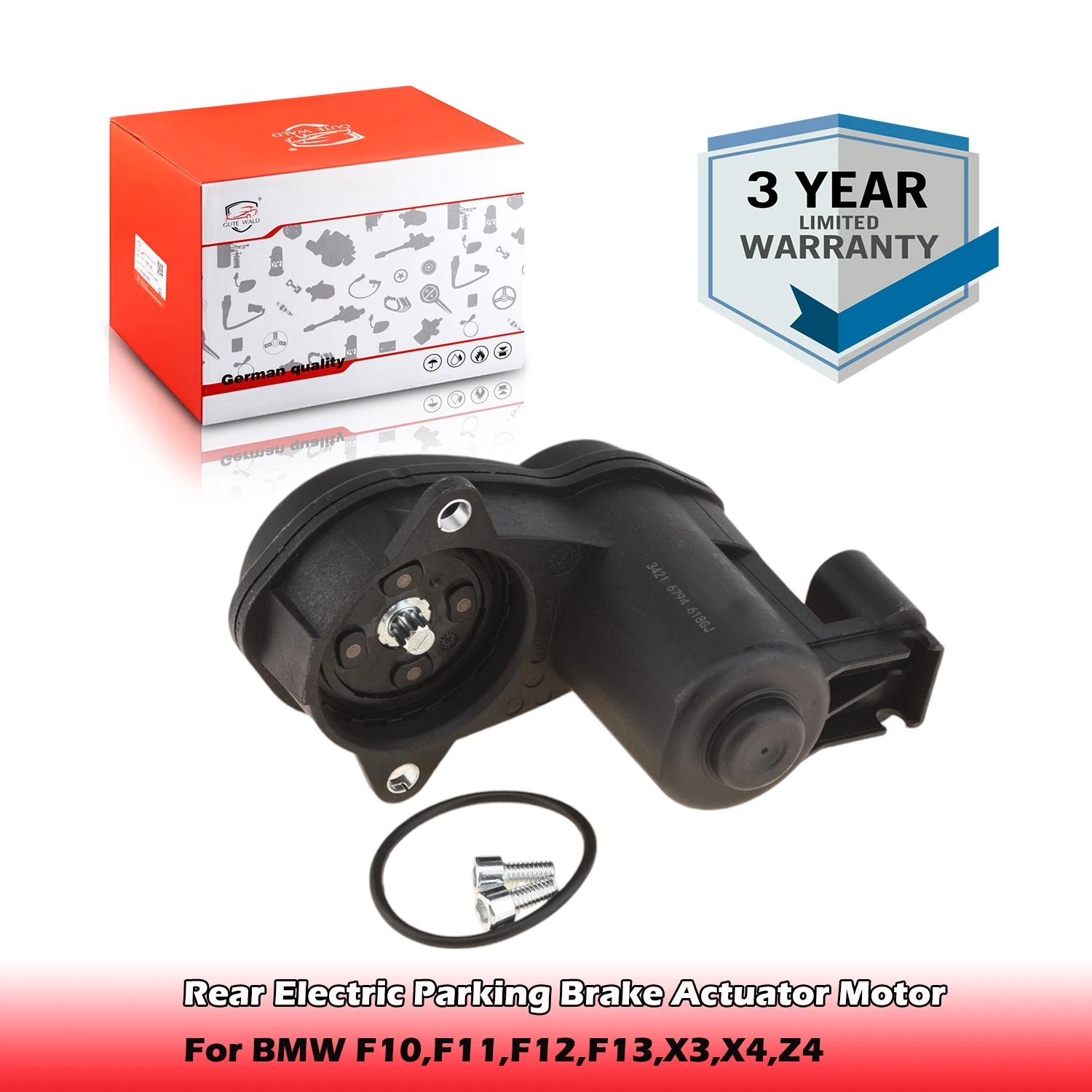 Задний Электрический мотор привода стояночного тормоза 34216794618,34216791420 для BMW серии 5,6,X3 (F25),X4 (F26),Z4 Roadster (E89),i8
Задний Электрический мотор привода стояночного тормоза 34216794618,34216791420 для BMW серии 5,6,X3 (F25),X4 (F26),Z4 Roadster (E89),i8