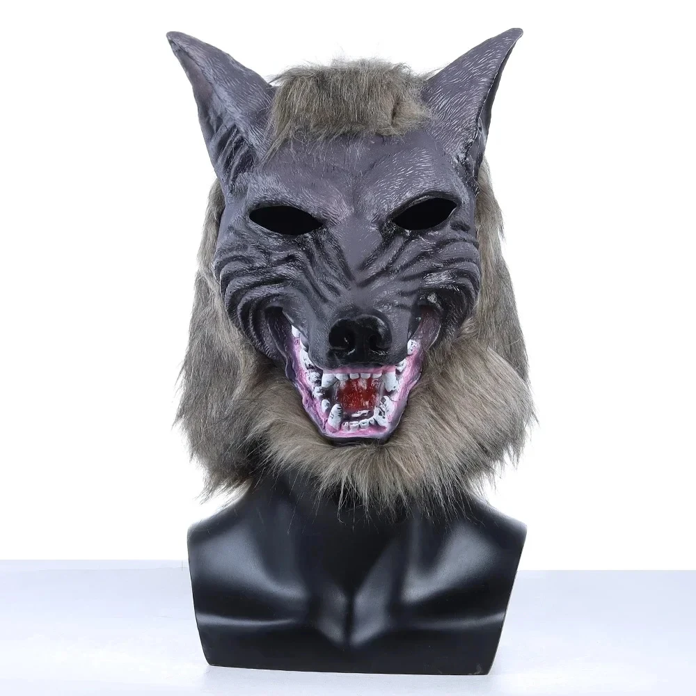 Halloween Latex Rubber Wolf Head Mask,Unisex Novelty Animal Full Mask Halloween Role Play Fancy Dress Party Costume
Halloween Latex Rubber Wolf Head Mask,Unisex Novelty Animal Full Mask Halloween Role Play Fancy Dress Party Costume