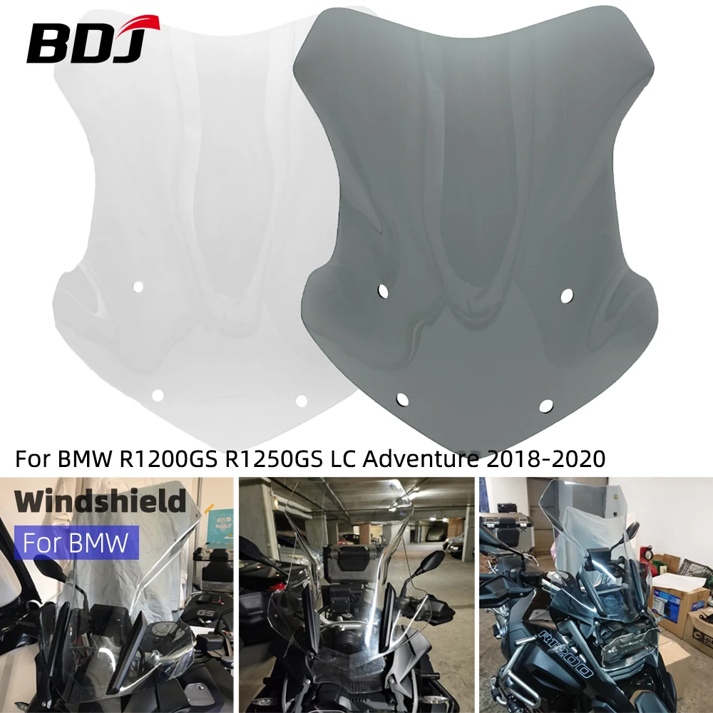 BDJ R1200GS R1250GS ADV Motorcycle Windshield Windscreen Wind Shield Screen Deflector For BMW R1200 GS LC Adventure 2018-2020
BDJ R1200GS R1250GS ADV Motorcycle Windshield Windscreen Wind Shield Screen Deflector For BMW R1200 GS LC Adventure 2018-2020