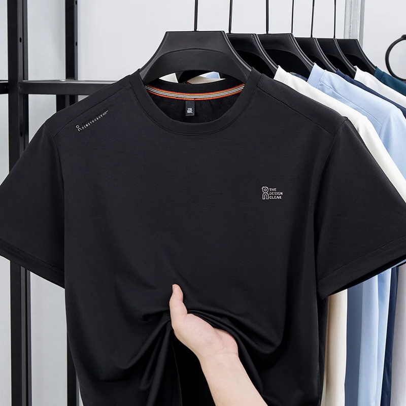 Round Neck Short Sleeved T-shirt Men's Summer New 2026 Casual Half Sleeved Trendy Base Shirt
Round Neck Short Sleeved T-shirt Men's Summer New 2026 Casual Half Sleeved Trendy Base Shirt