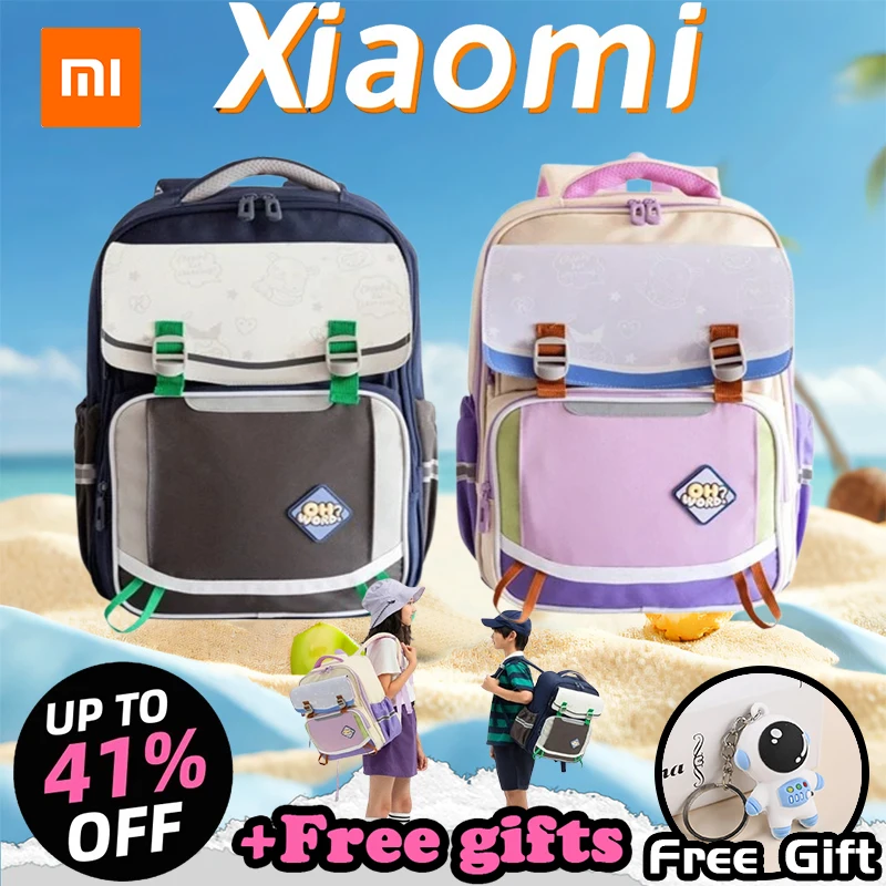 New Xiaomi TANJIEZHE Children's Backpack with Large Capacity Level 4 Waterproof 360 Degree Night Reflective Warning Ultra Light
New Xiaomi TANJIEZHE Children's Backpack with Large Capacity Level 4 Waterproof 360 Degree Night Reflective Warning Ultra Light