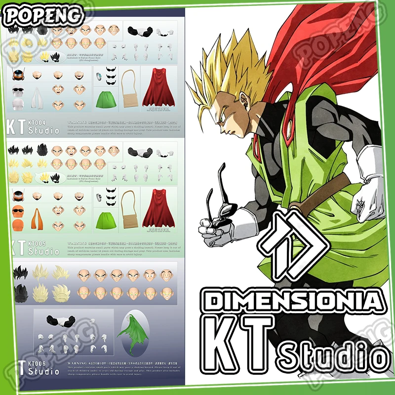 Dimensionia & KT Masked Hero Son Gohan Figures Gohan Action Figure DBZ Kit With Hair Head Sculpt Accessories Model Toy
Dimensionia & KT Masked Hero Son Gohan Figures Gohan Action Figure DBZ Kit With Hair Head Sculpt Accessories Model Toy