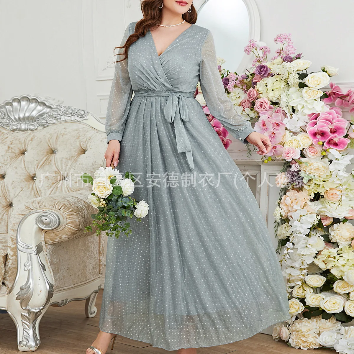 Summer New Plus Size Women's Fashionable Long Sleeved Dress, High Waisted Evening Dress, Long Skirt, Bridesmaid Dress Casual Y2k
Summer New Plus Size Women's Fashionable Long Sleeved Dress, High Waisted Evening Dress, Long Skirt, Bridesmaid Dress Casual Y2k