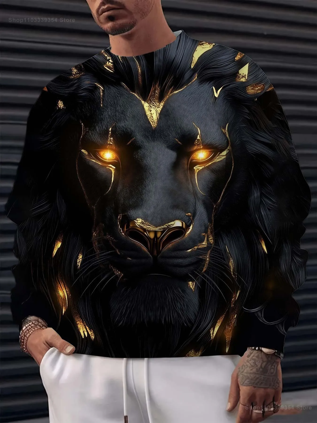 multicolored Lion Men Hoodies round-neck sweatshirt Autumn Men Clothing Casaul Animal Graphic 3D Print Unisex sweatshirt Tops
multicolored Lion Men Hoodies round-neck sweatshirt Autumn Men Clothing Casaul Animal Graphic 3D Print Unisex sweatshirt Tops