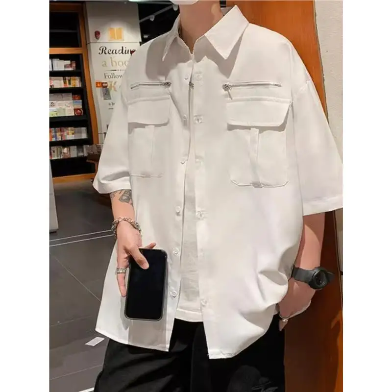 Loose Fit ort Sve irt Men's Casual Thin Spring Summer Sle Youth ular Flat Button up irt for Spring Summer
Loose Fit ort Sve irt Men's Casual Thin Spring Summer Sle Youth ular Flat Button up irt for Spring Summer