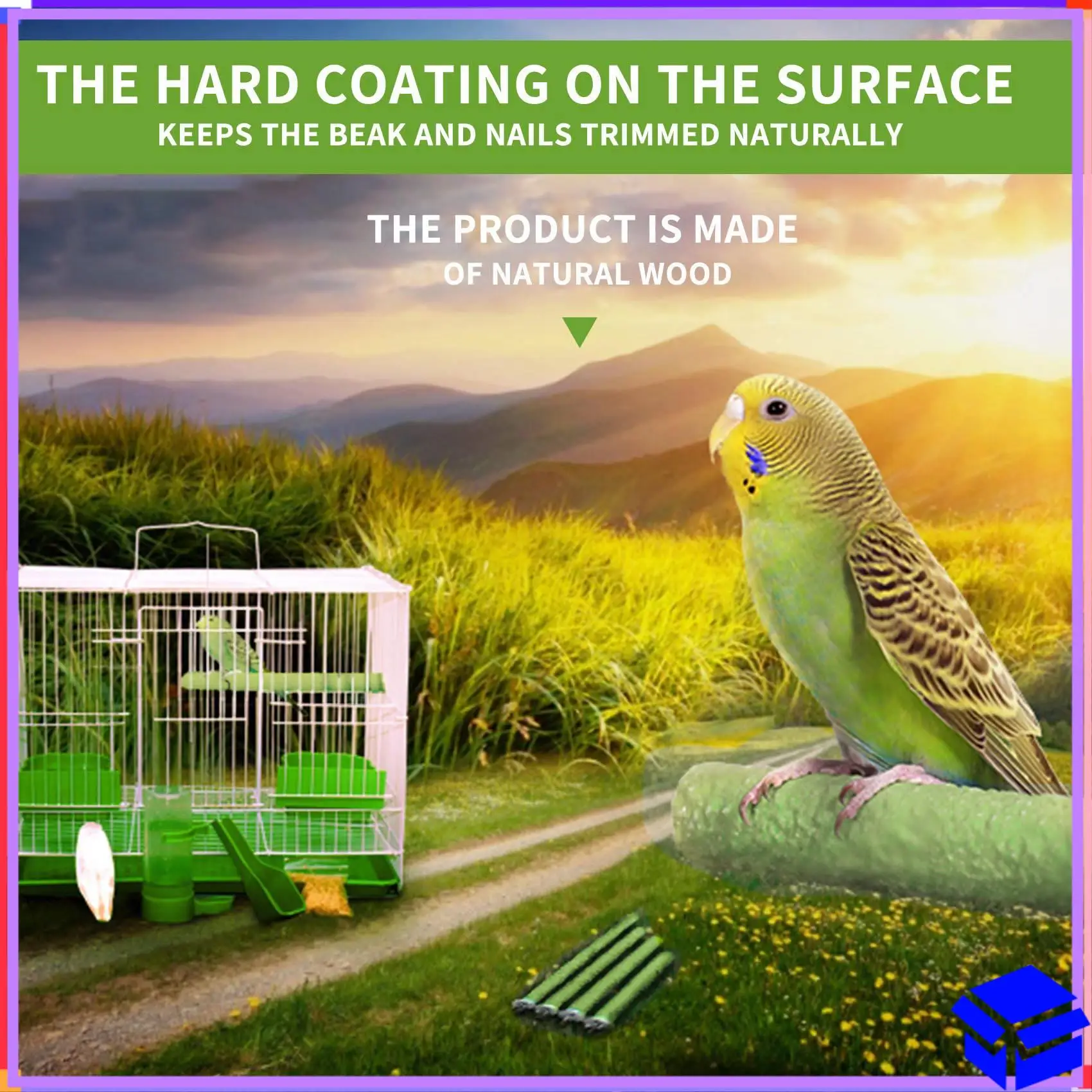 Reliable 7 Pcs Grip Bird Cages Perch For Conures Parakeets Lovebirds Cockatiels, Good For Keep Nails And Beaks In Top Condition
Reliable 7 Pcs Grip Bird Cages Perch For Conures Parakeets Lovebirds Cockatiels, Good For Keep Nails And Beaks In Top Condition
