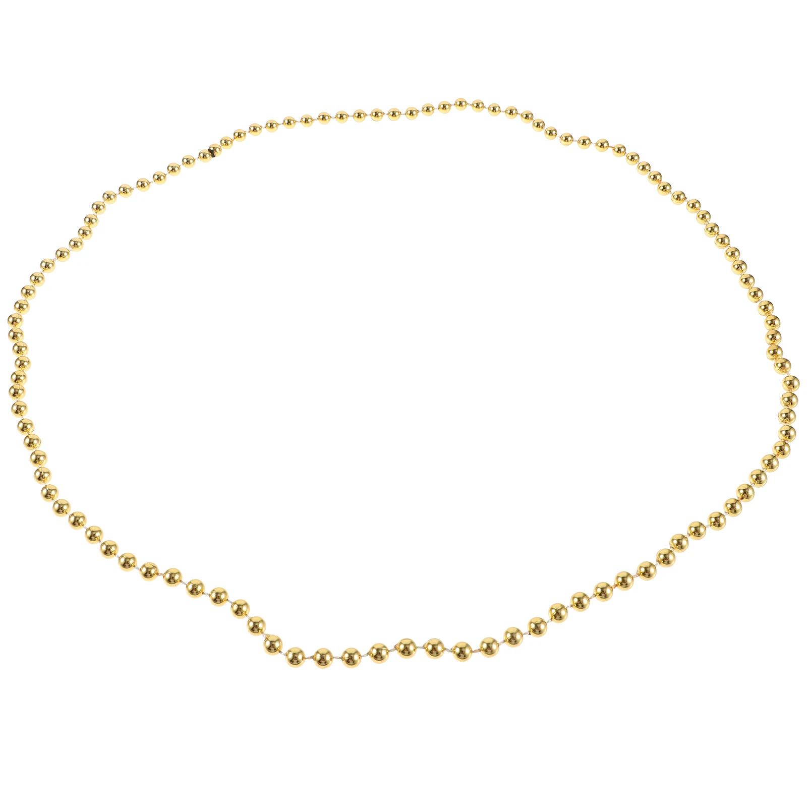 5pcs Yellow Bead Necklace Chain Decorative Plastic Props for Carnival Festivals Gras Beads Chains Unique Beaded Necklaces
5pcs Yellow Bead Necklace Chain Decorative Plastic Props for Carnival Festivals Gras Beads Chains Unique Beaded Necklaces