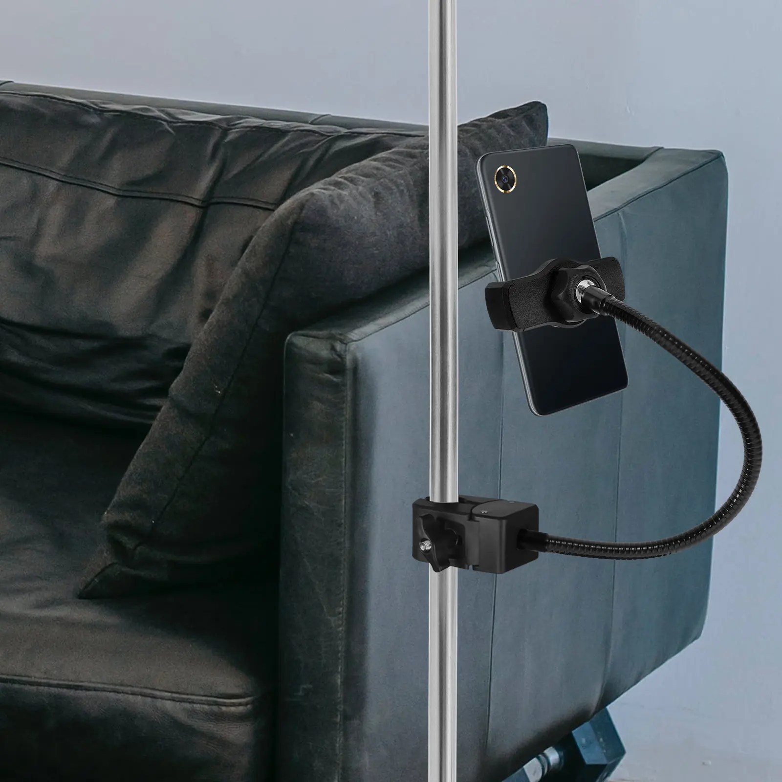 Phone Holder Strong Clip 360 Rotating Adjustable Desk Bed Mobile Phone Stand Durable Metal Cellphone Holder Cellphone Stand
Phone Holder Strong Clip 360 Rotating Adjustable Desk Bed Mobile Phone Stand Durable Metal Cellphone Holder Cellphone Stand
