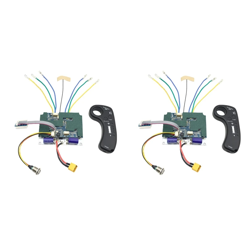 A74K-2X 10S 24/36V Dual Belt Hub Motor Drive ESC 2.4G Remote Control Motor Electric Skateboard Longboard Controller(For HUB)
A74K-2X 10S 24/36V Dual Belt Hub Motor Drive ESC 2.4G Remote Control Motor Electric Skateboard Longboard Controller(For HUB)