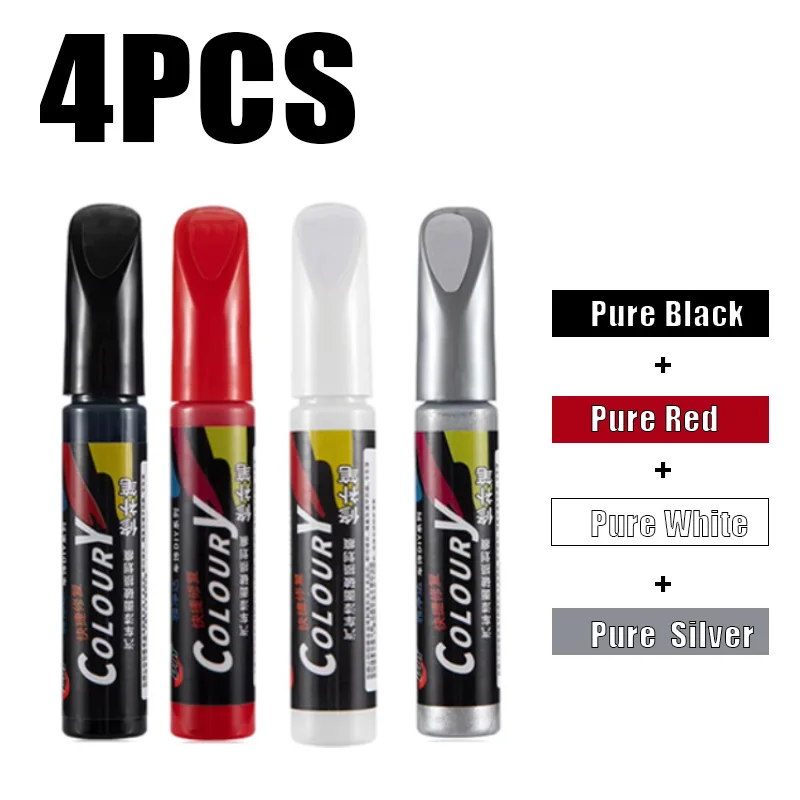 MOBIDEA Car Scratch Repair Pen Original Paint Formula Auto Touch-up Pen Black White Red Silver
MOBIDEA Car Scratch Repair Pen Original Paint Formula Auto Touch-up Pen Black White Red Silver