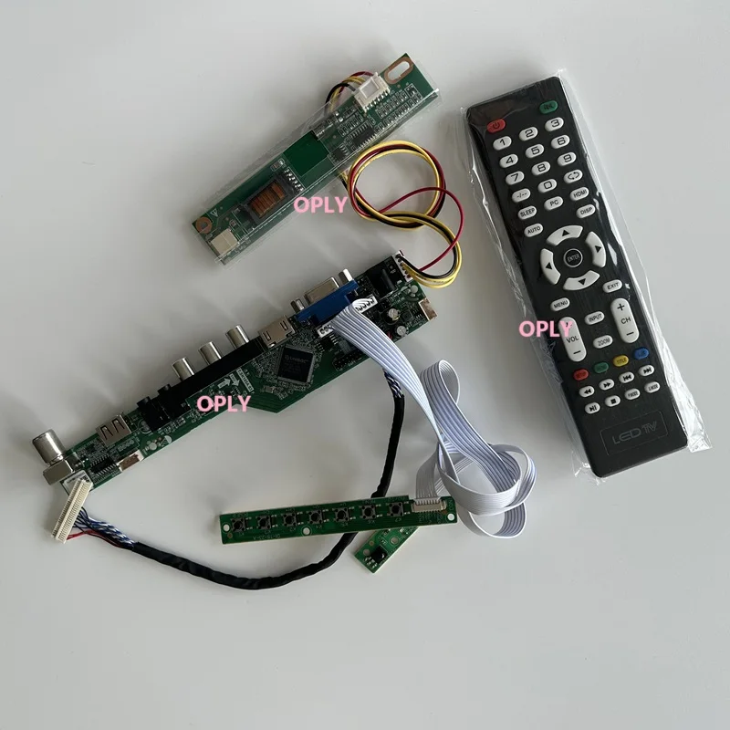 TV Controller board kit VGA USB HDMI-compatible RF for LP140WX1 LP141WX1-TLA2 LTN140W1 14" 1280X768 LCD panel AV screen monitor
TV Controller board kit VGA USB HDMI-compatible RF for LP140WX1 LP141WX1-TLA2 LTN140W1 14" 1280X768 LCD panel AV screen monitor