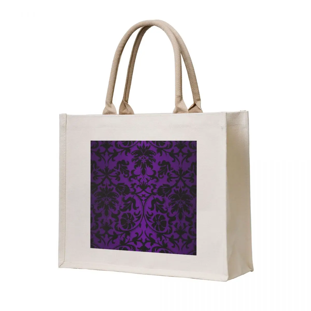 Purple and Black Damask Pattern Design Tote Bag reusable grocery bags shopping bag handbag shopper bags
Purple and Black Damask Pattern Design Tote Bag reusable grocery bags shopping bag handbag shopper bags