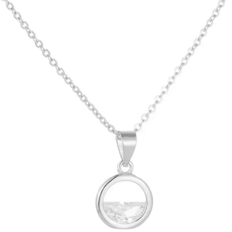 New Sector Original Women's 925 Sterling Silver round originality Pendant Necklace with Austrian Crystals Fine Jewelry
New Sector Original Women's 925 Sterling Silver round originality Pendant Necklace with Austrian Crystals Fine Jewelry