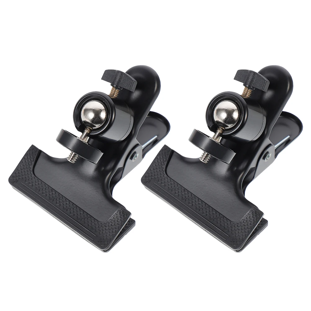 2Pcs Camera Clip Flash Holder Mount Clamp Heavy Duty Ball Head Backdrop Tripod Stand Accessories Photography Video
2Pcs Camera Clip Flash Holder Mount Clamp Heavy Duty Ball Head Backdrop Tripod Stand Accessories Photography Video