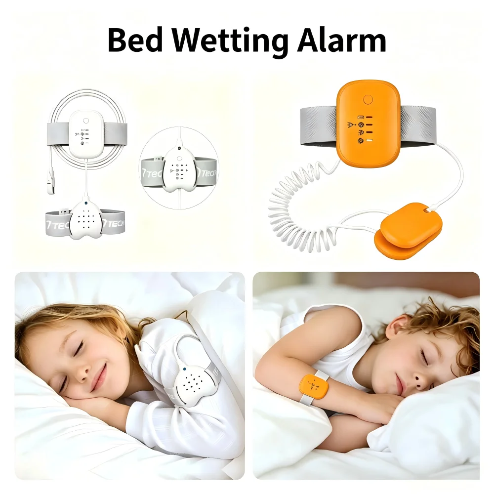 Bed Wetting Alarm For Boys Girls Kids High Sensitivity Sensor 3 Modes Sound Vibration 120H Standby Wet Reminder Bedwetting Night Guard Protection
Bed Wetting Alarm For Boys Girls Kids High Sensitivity Sensor 3 Modes Sound Vibration 120H Standby Wet Reminder Bedwetting Night Guard Protection