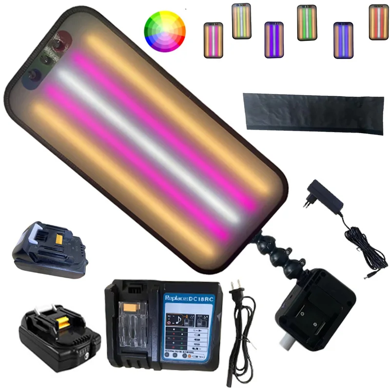 Professional PDR LED Light with 5 Color-Adjustable Strips Dual Power Supply & Strong Suction Cup for Car Dent Repair
Professional PDR LED Light with 5 Color-Adjustable Strips Dual Power Supply & Strong Suction Cup for Car Dent Repair