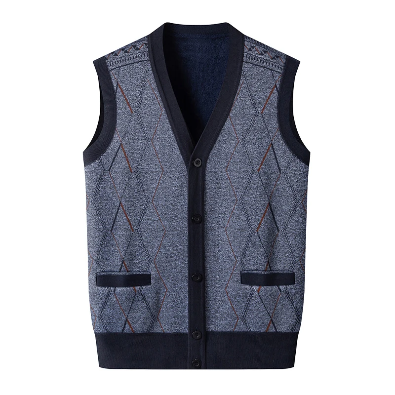 Men Clothes V-Neck Vest Sleeveless Sweater Cardigan Button Down Casual Knit Vests Contrast Mens Spring Autumn Clothes
Men Clothes V-Neck Vest Sleeveless Sweater Cardigan Button Down Casual Knit Vests Contrast Mens Spring Autumn Clothes