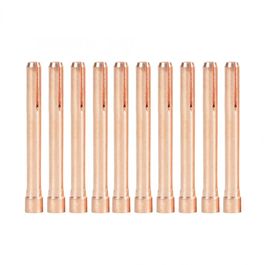 2/4/8pcs 10N24 1.4/2.0/2.4mm Tig Welding Torch Collet Kit For WP-17/18/26 Tig Welding Machine/Equipment Torch Replacement Parts
2/4/8pcs 10N24 1.4/2.0/2.4mm Tig Welding Torch Collet Kit For WP-17/18/26 Tig Welding Machine/Equipment Torch Replacement Parts