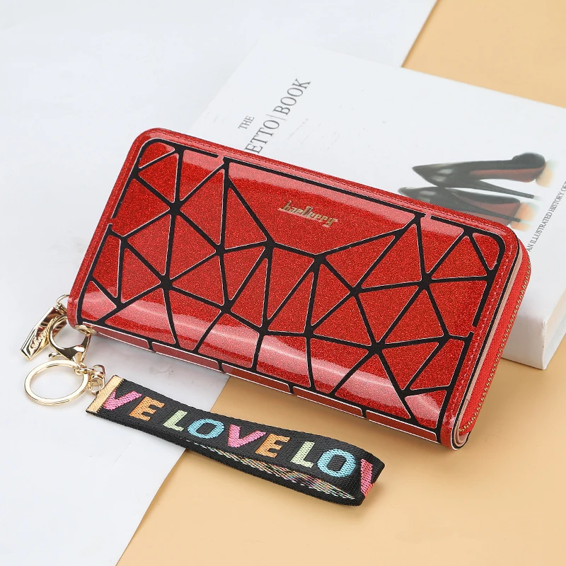 Women's Wallet Bifold Zipper Clutch Bag Phone Bag Multi Card Slot Wallet Credit Card Purse Fashionable Diamond-shaped Wallet
Women's Wallet Bifold Zipper Clutch Bag Phone Bag Multi Card Slot Wallet Credit Card Purse Fashionable Diamond-shaped Wallet