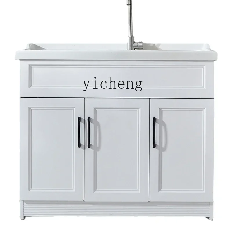 W31-Alumimum Balcony Wash Wardrobe Bathroom Cabinet Laundry Tub Floor Cabinet
W31-Alumimum Balcony Wash Wardrobe Bathroom Cabinet Laundry Tub Floor Cabinet