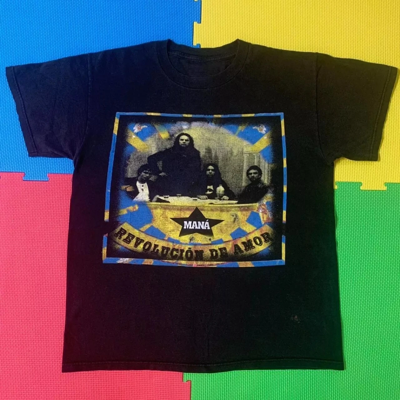 Vintage Y2K Mana Revolucion De Amor Band Tour T-Shirt Size Medium American Tee Men Street Hip-hop Short-sleeved Women
Vintage Y2K Mana Revolucion De Amor Band Tour T-Shirt Size Medium American Tee Men Street Hip-hop Short-sleeved Women