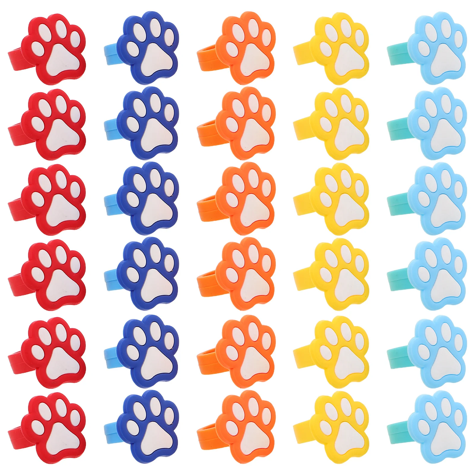 30Pcs Cat Paw Print Rings Colorful Plastic Rings for Girls Party Favors Birthday Goodie Bag Fillers Classroom Rewards
30Pcs Cat Paw Print Rings Colorful Plastic Rings for Girls Party Favors Birthday Goodie Bag Fillers Classroom Rewards