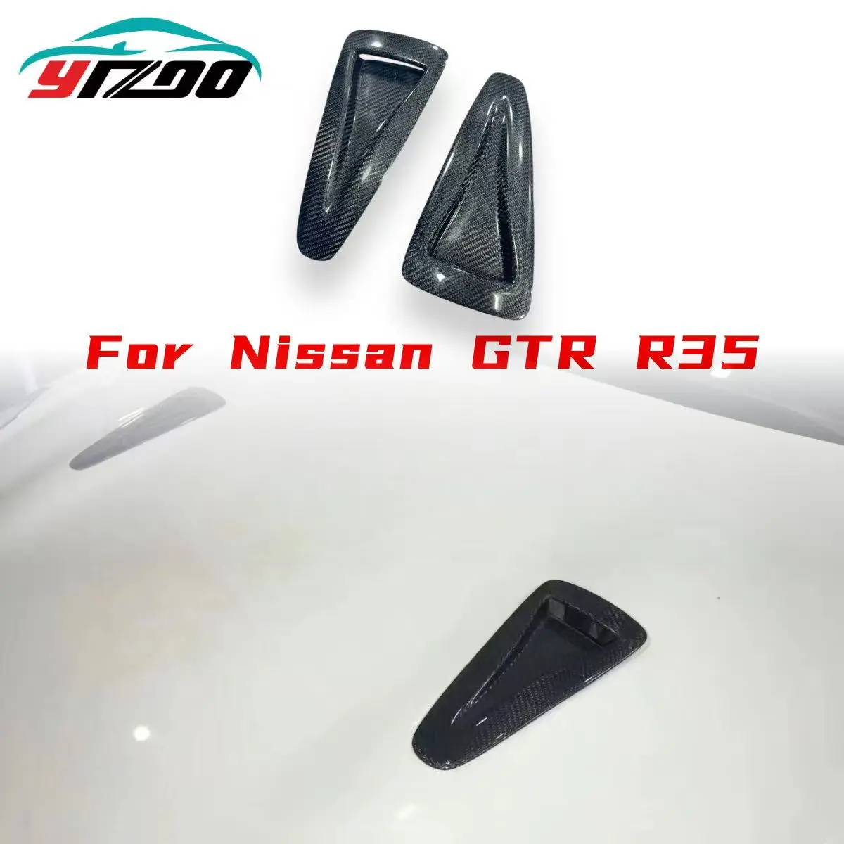 2PCS Carbon Fiber Hood Vent Bonnet Air Duct Intake For Nissan R35 GT-R GT-R35 GTR35 R35 GTR 2008-2020
2PCS Carbon Fiber Hood Vent Bonnet Air Duct Intake For Nissan R35 GT-R GT-R35 GTR35 R35 GTR 2008-2020