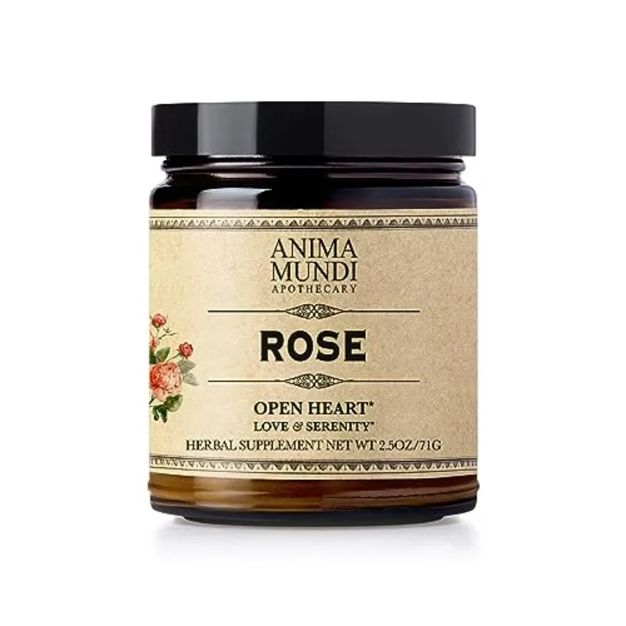 Anima Mundi Apothecary Love + Serenity Rose Petal Powder - with Edible Dried Rose Petals and Buds - for Heart Chakra - Fluffy,
Anima Mundi Apothecary Love + Serenity Rose Petal Powder - with Edible Dried Rose Petals and Buds - for Heart Chakra - Fluffy,
