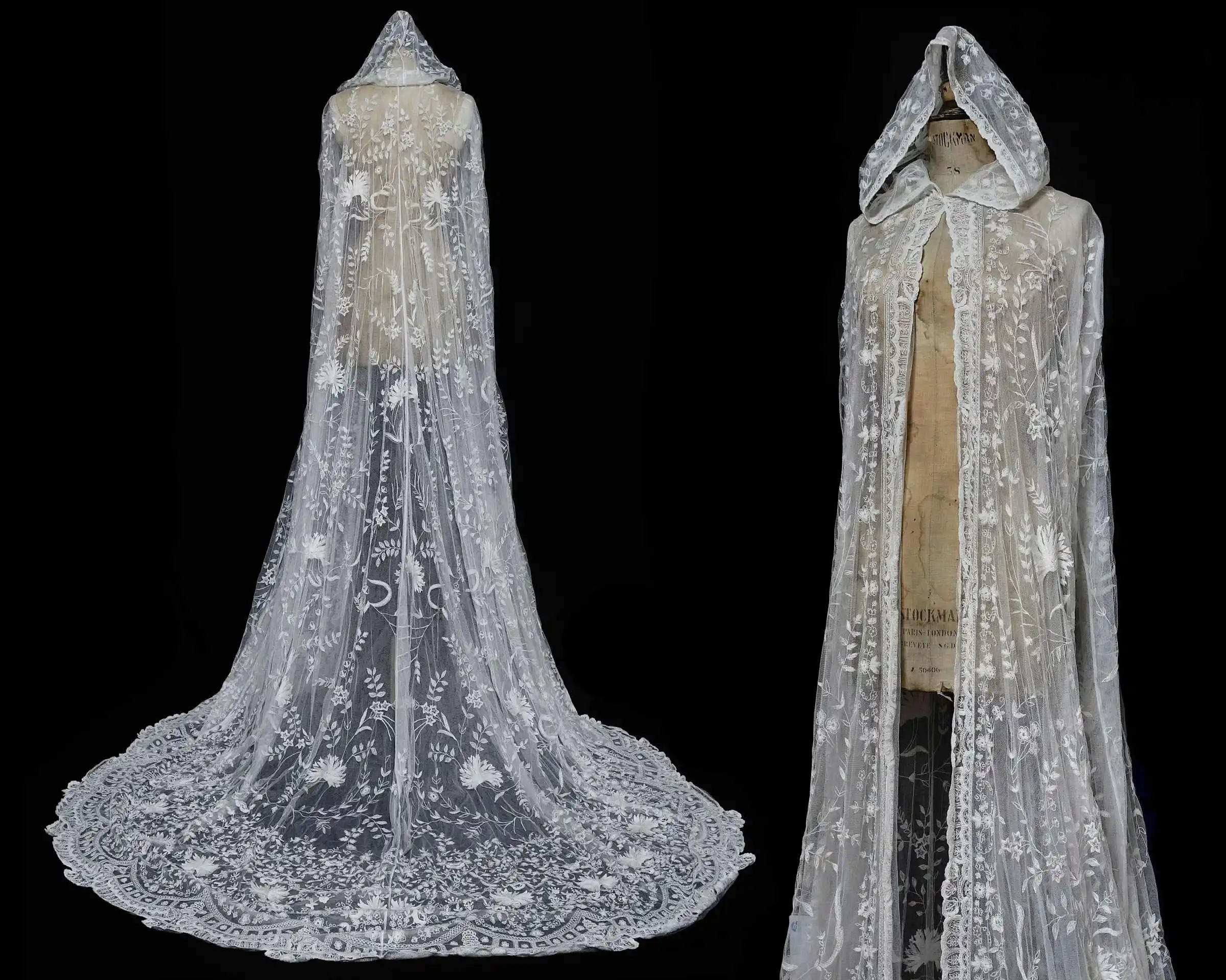 Gorgeous Lace Appliques Bridal Wrap Tulle Hooded Cape Shawl Wedding Accessories Cloak Vestido De Novia Customized
Gorgeous Lace Appliques Bridal Wrap Tulle Hooded Cape Shawl Wedding Accessories Cloak Vestido De Novia Customized