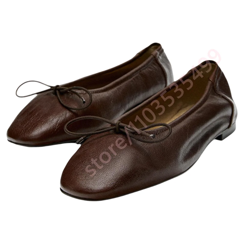 2026 Summer Retro Women's Brown Ballet Flats with Bow Detail Square Toe Low Heel Slip-On Outdoors Casual Daily Shoes
2026 Summer Retro Women's Brown Ballet Flats with Bow Detail Square Toe Low Heel Slip-On Outdoors Casual Daily Shoes