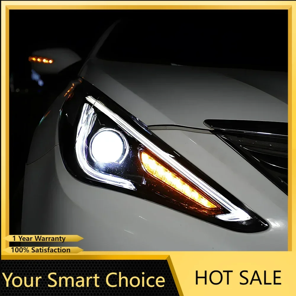 Upgraded Car Front Lamps For Hyundai Sonata 2011-2015 LED Auto Headlights Assembly Demon Eyes Styling Projector Lens Accessories
Upgraded Car Front Lamps For Hyundai Sonata 2011-2015 LED Auto Headlights Assembly Demon Eyes Styling Projector Lens Accessories
