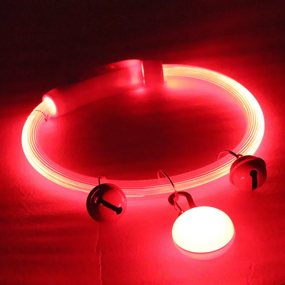 Adjustable Size LED Dog Collar Multi-Color Light Fiber Optic Material USB Rechargeable Collar Bright LED Detachable Pendant
Adjustable Size LED Dog Collar Multi-Color Light Fiber Optic Material USB Rechargeable Collar Bright LED Detachable Pendant
