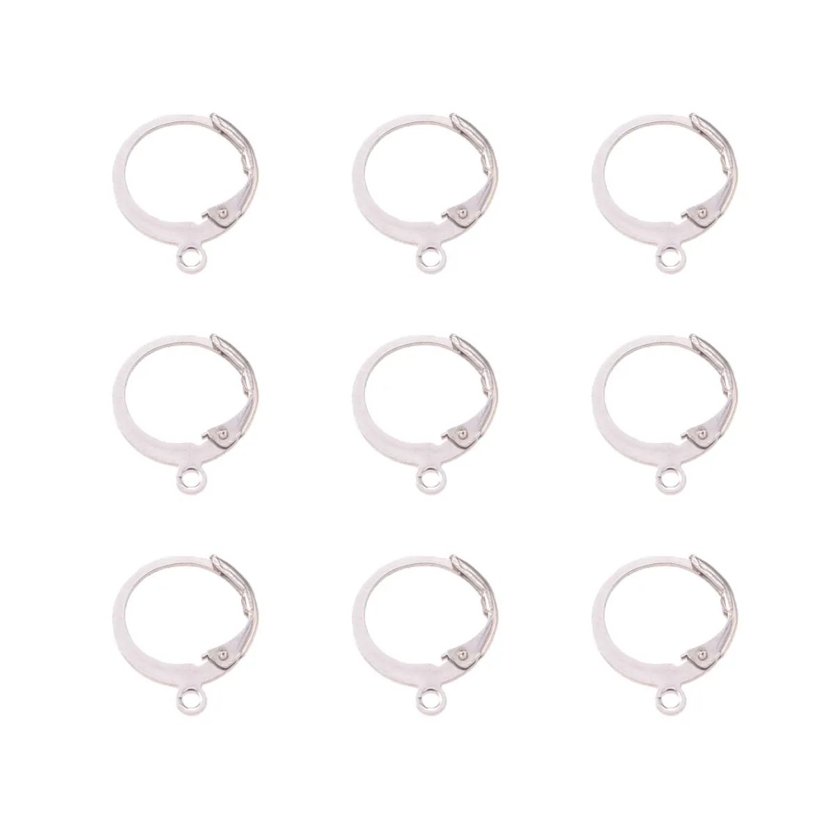 100 PCS Stainless Steel Earring Accessories Lady Earrings Handmade Round DIY Ladies Woman
100 PCS Stainless Steel Earring Accessories Lady Earrings Handmade Round DIY Ladies Woman