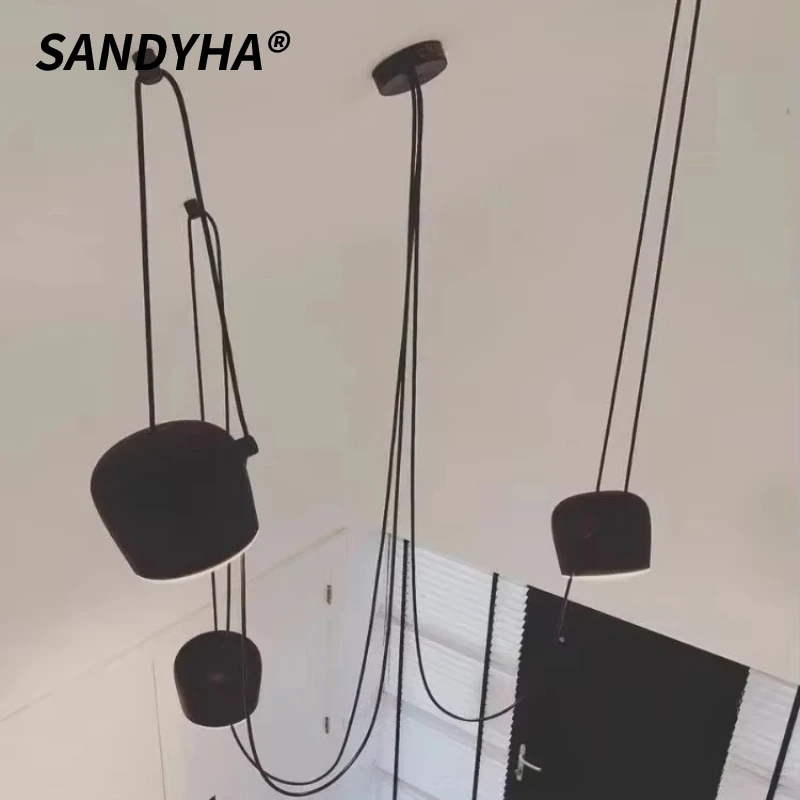 SANDYHA Vintage Industrial Black Spider LED Chandelier Modern Nordic Lighting Fixture for Living Room Dining Table Home Decor
SANDYHA Vintage Industrial Black Spider LED Chandelier Modern Nordic Lighting Fixture for Living Room Dining Table Home Decor