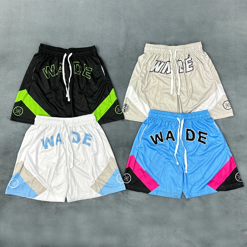 2025 New Way of Wade American Style Basketball Men's Shorts Beach Shorts Quarters Fitness Shorts Quick-drying Absorb Sweat 
2025 New Way of Wade American Style Basketball Men's Shorts Beach Shorts Quarters Fitness Shorts Quick-drying Absorb Sweat