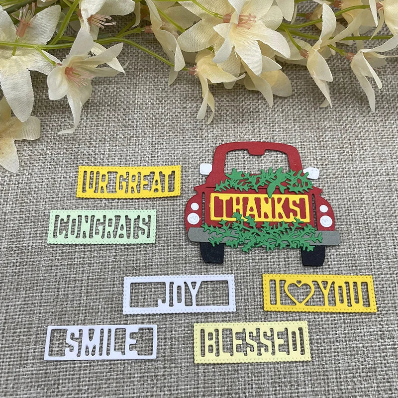 Металлические вырубные формы-трафареты для декоративной вырезки букв и рамок для автомобилей, для скрапбукинга и рукоделия
Металлические вырубные формы-трафареты для декоративной вырезки букв и рамок для автомобилей, для скрапбукинга и рукоделия