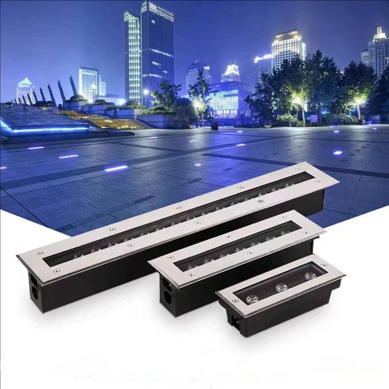5W9W12W24W Strip buried LED outdoor waterproof embedded step light square aisle ground light, strip buried wall washer light
5W9W12W24W Strip buried LED outdoor waterproof embedded step light square aisle ground light, strip buried wall washer light